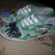 Illustration for article titled Shoes I painted!
